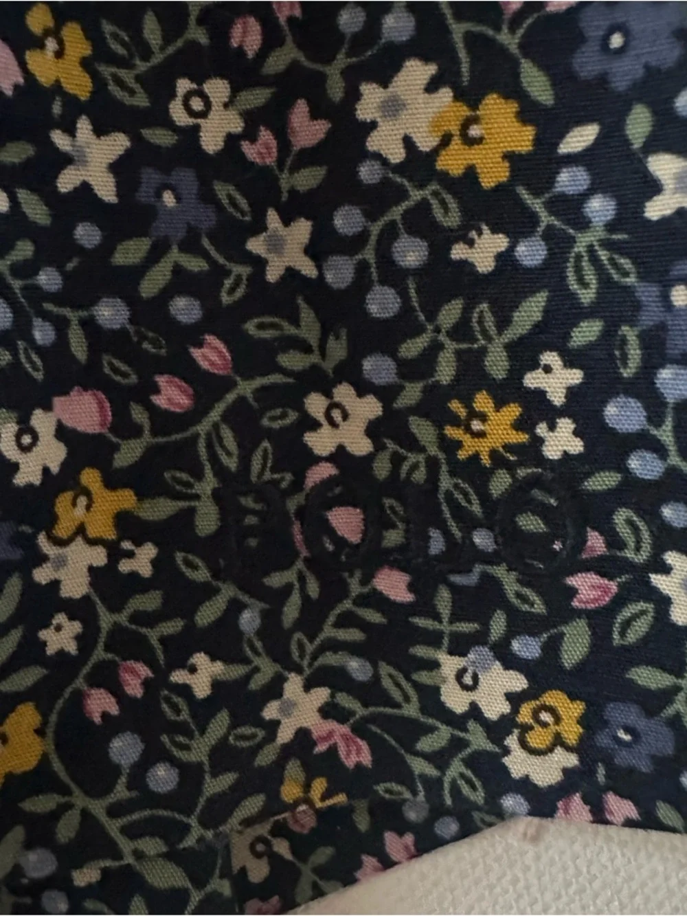 Ralph Lauren 24 Months Baby Girl Navy Floral Belted Dress Party